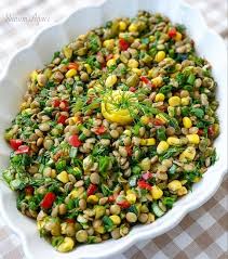 YEŞİL MERCİMEK SALATASI 465 KCAL