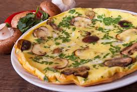 MANTARLI KAŞARLI OMLET